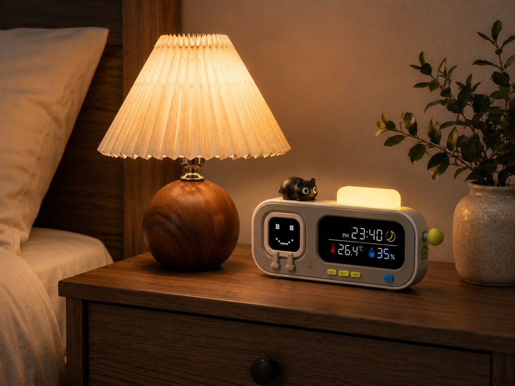 MoodMate™ Smart Desk Clock