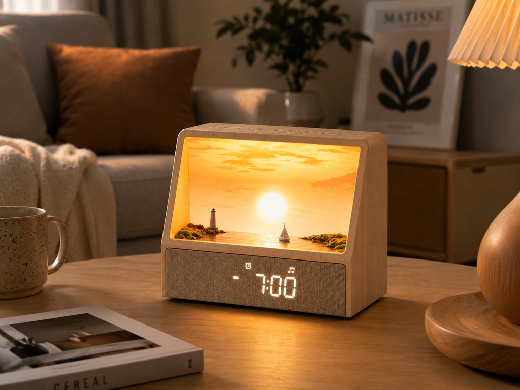 AuroraRise™ Sunrise Alarm Clock & Sleep Light