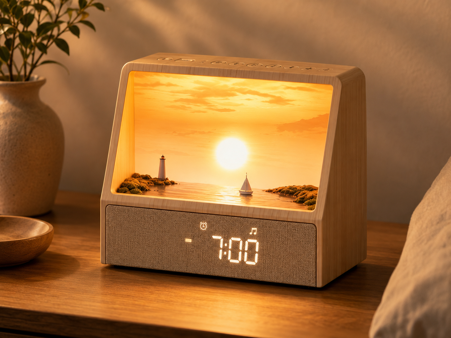 AuroraRise™ Sunrise Alarm Clock & Sleep Light