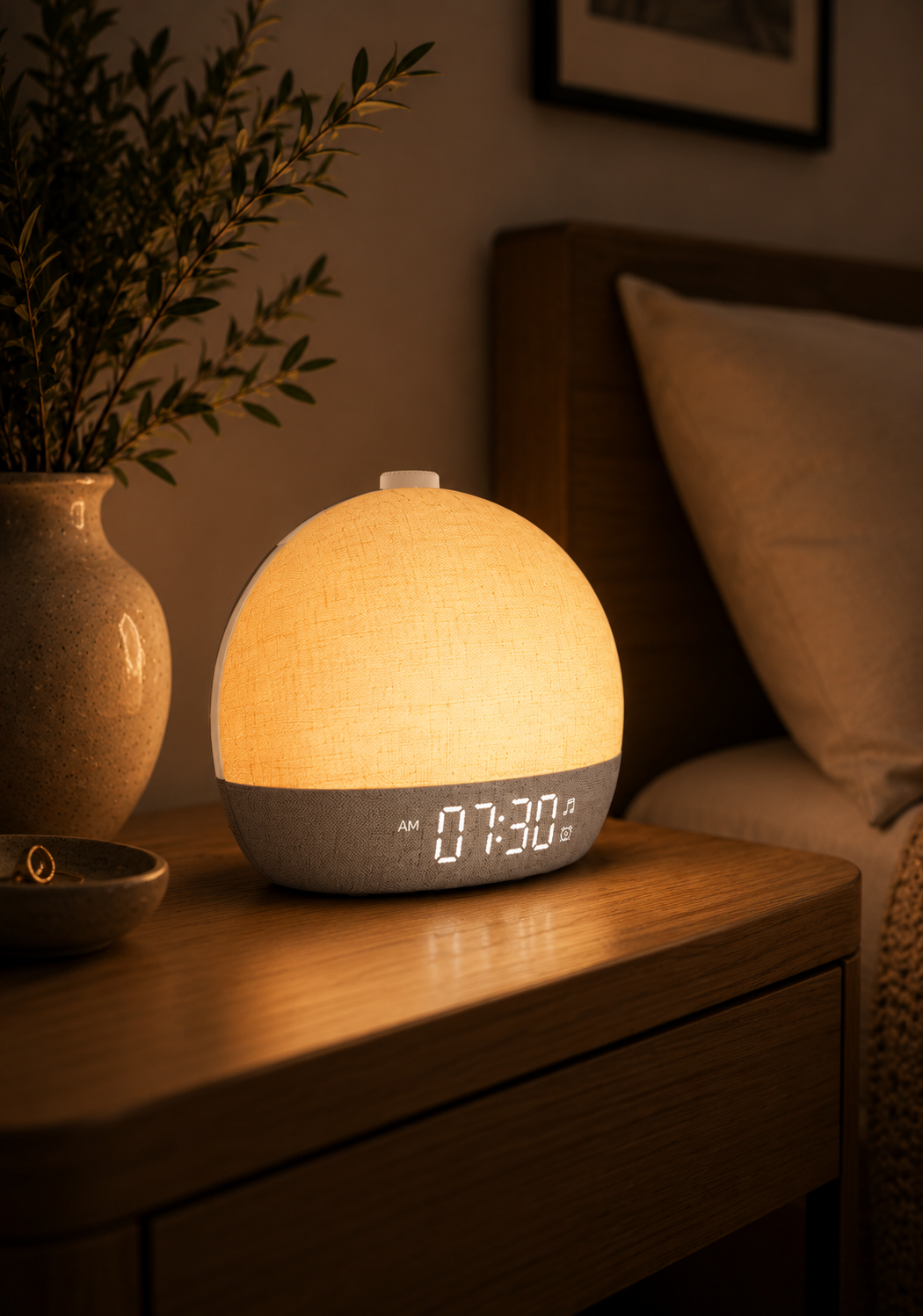 LunaRise™ Wake-Up Light & Sound Machine